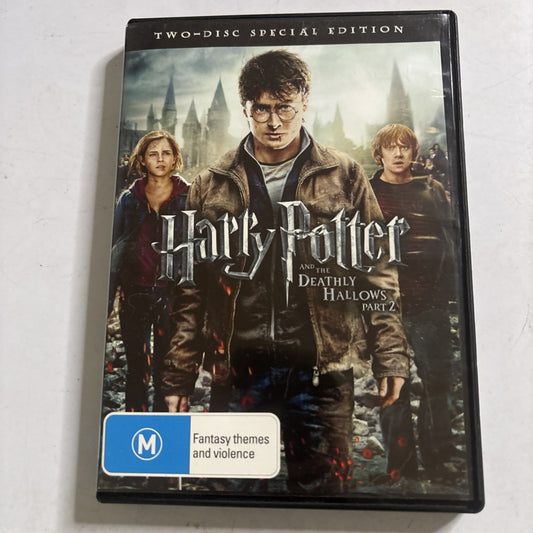Harry Potter and the Deathly Hallows : Part 2 (DVD, 2011) Region 4