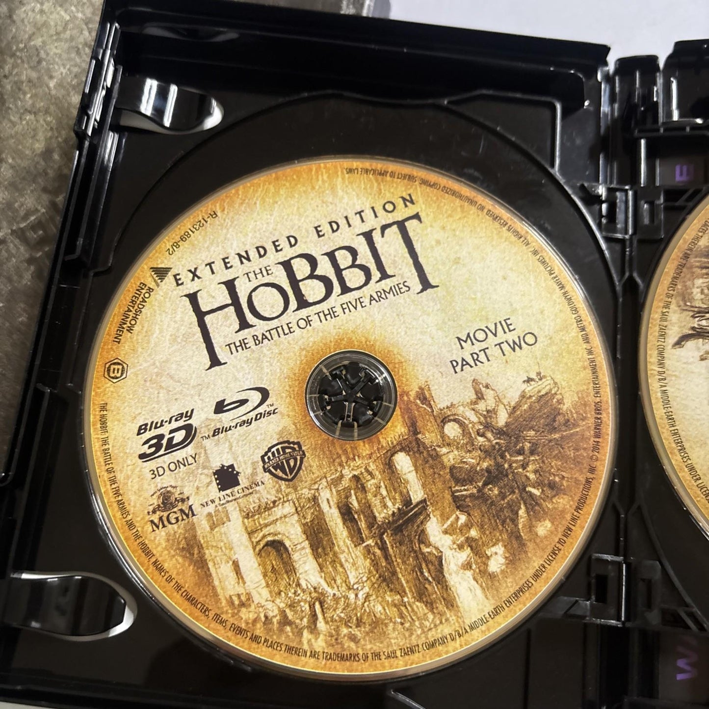 The Hobbit - The Battle of the Five Armies Extended Edition (Bluray 3D) Region B