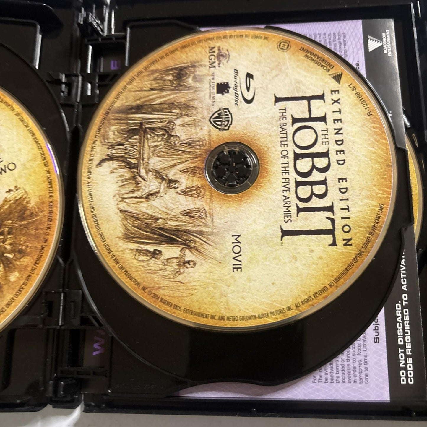 The Hobbit - The Battle of the Five Armies Extended Edition (Bluray 3D) Region B