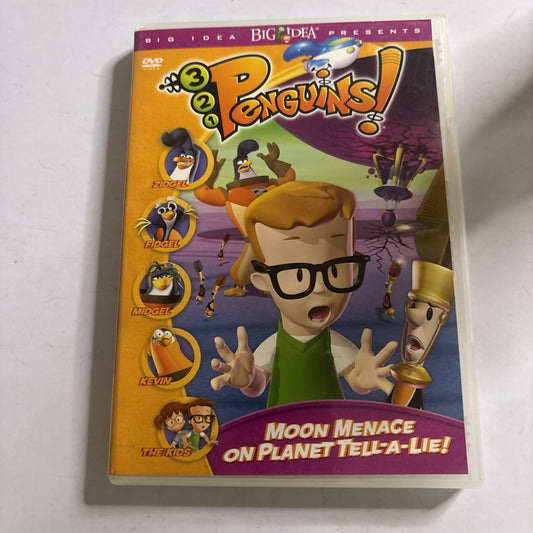 321 Penguins: Moon Menace On Planet Tell-A-Lie (DVD, 2003) All Regions