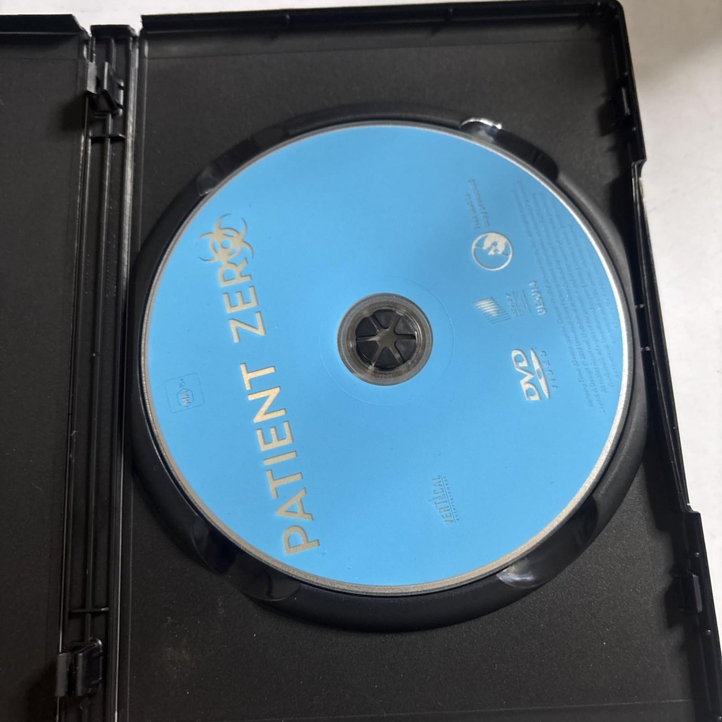 Patient Zero (DVD, 2018) Matt Smith, Stanley Tucci Region 4,2