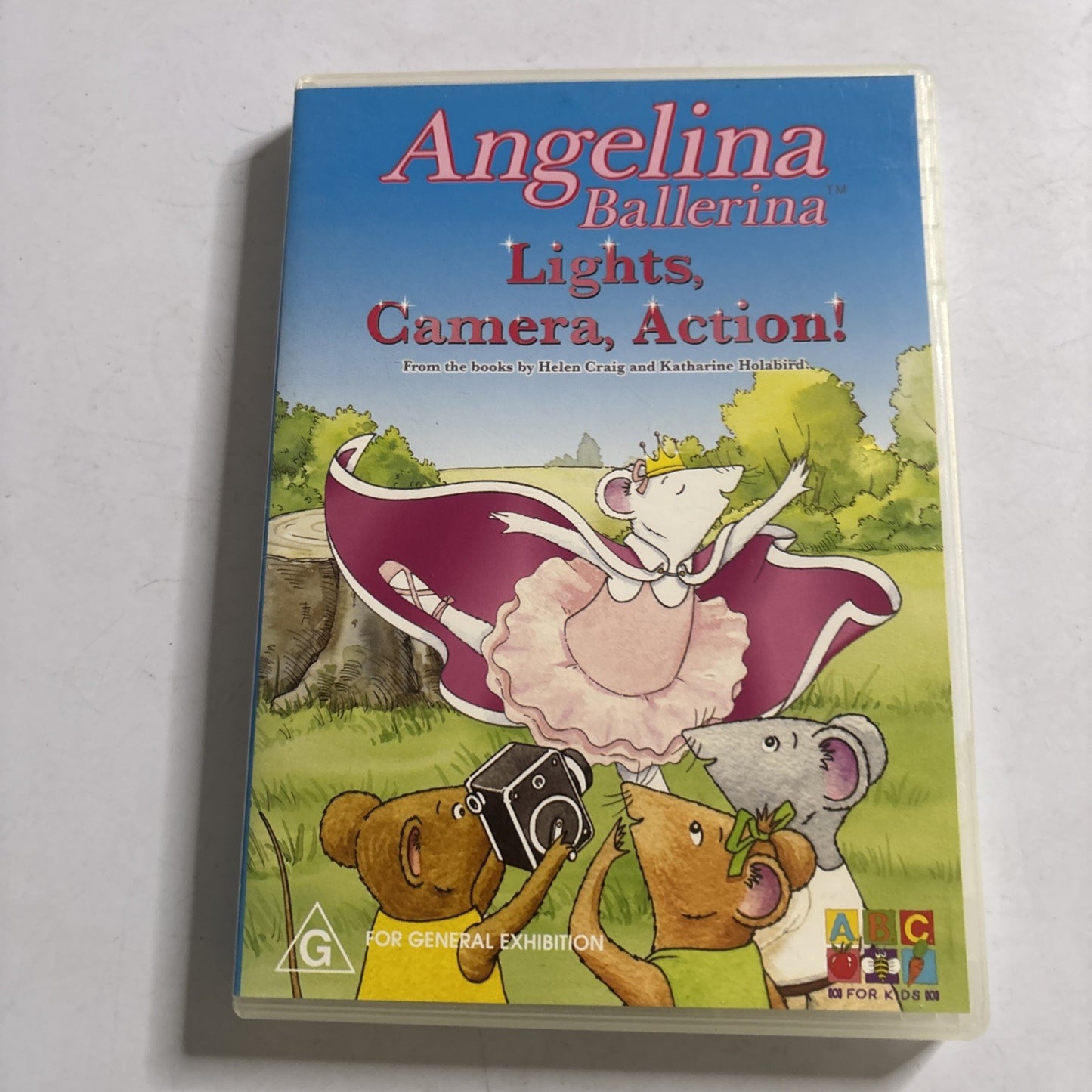 Angelina Ballerina Lights Camera Action DVD Region 4 ABC For Kids