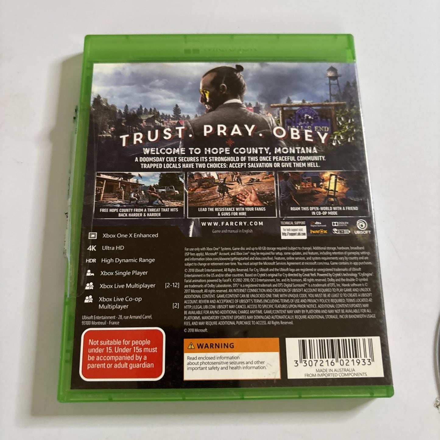 Far Cry 5 Xbox One, 2018