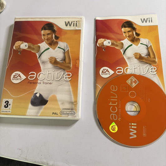 EA Sports Active Personal Trainer Nintendo Wii Manual PAL