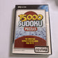 15000 Sudoku Puzzles 4 Difficulty Levels PC CD ROM Windows Game New Sealed