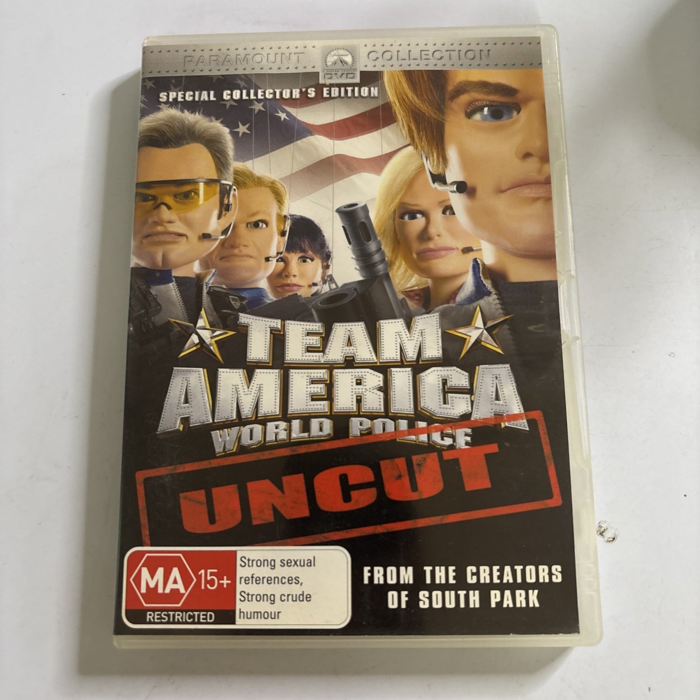 Team America - World Police Uncut (DVD, 2004) Region 4