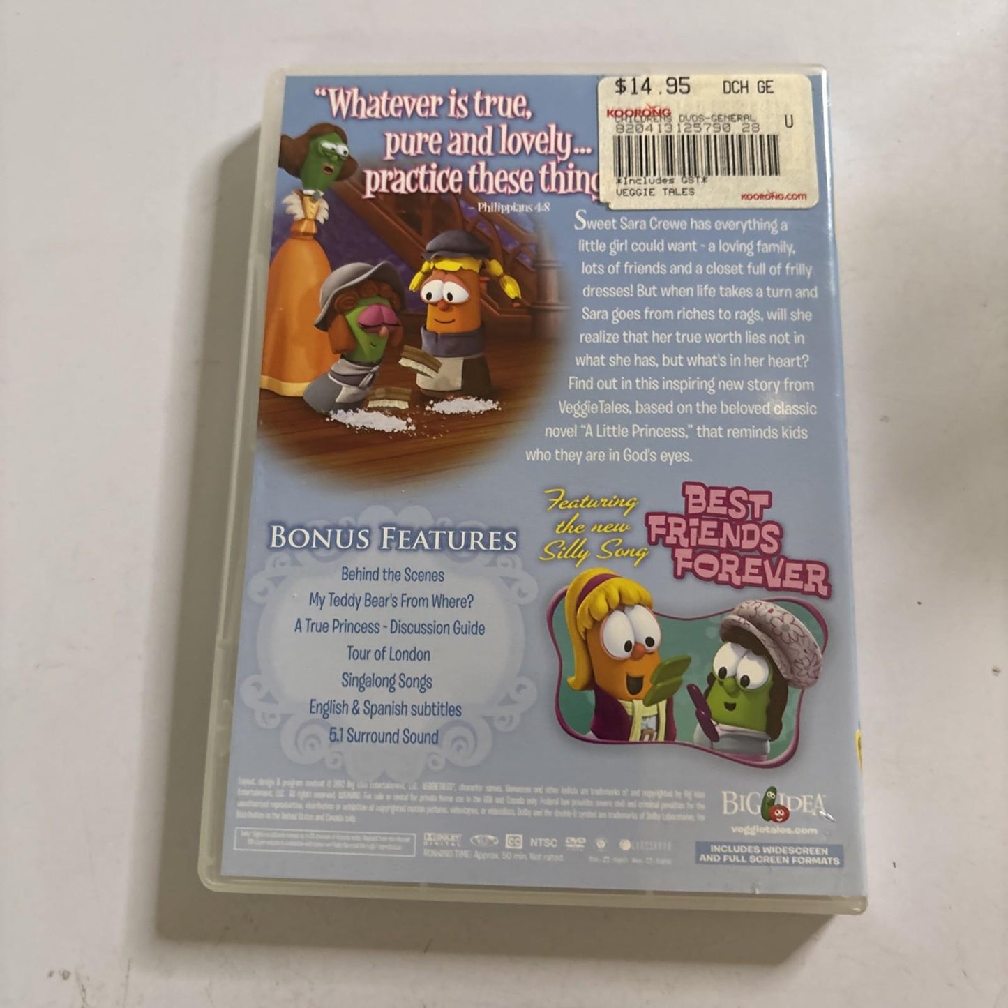 Veggie Tales: The Penniless Princess DVD 2012 All Regions