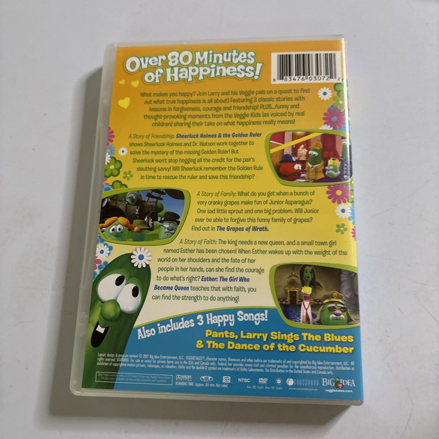 VeggieTales Happy Together DVD All Regions NEW