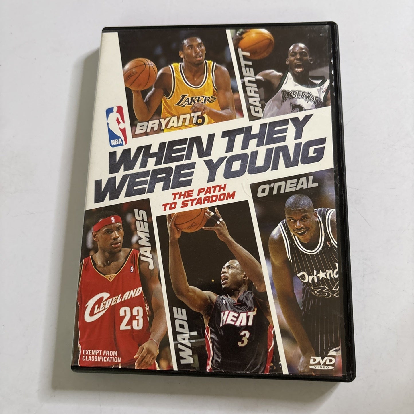 NBA When They Were Young (DVD, 2011) LeBron James, Kobe Bryant Region 4 NEW