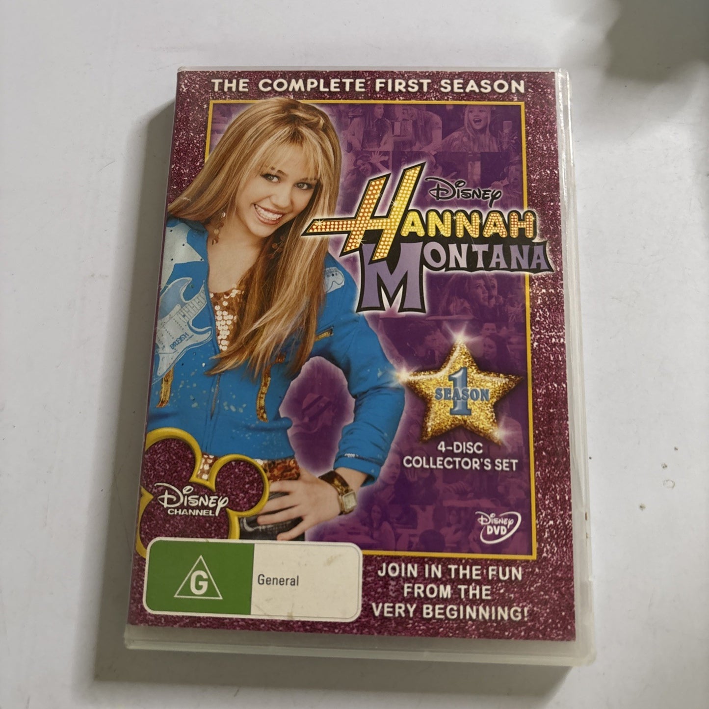 Hannah Montana : Season 1 (DVD, 2006) Miley Cyrus Region 4