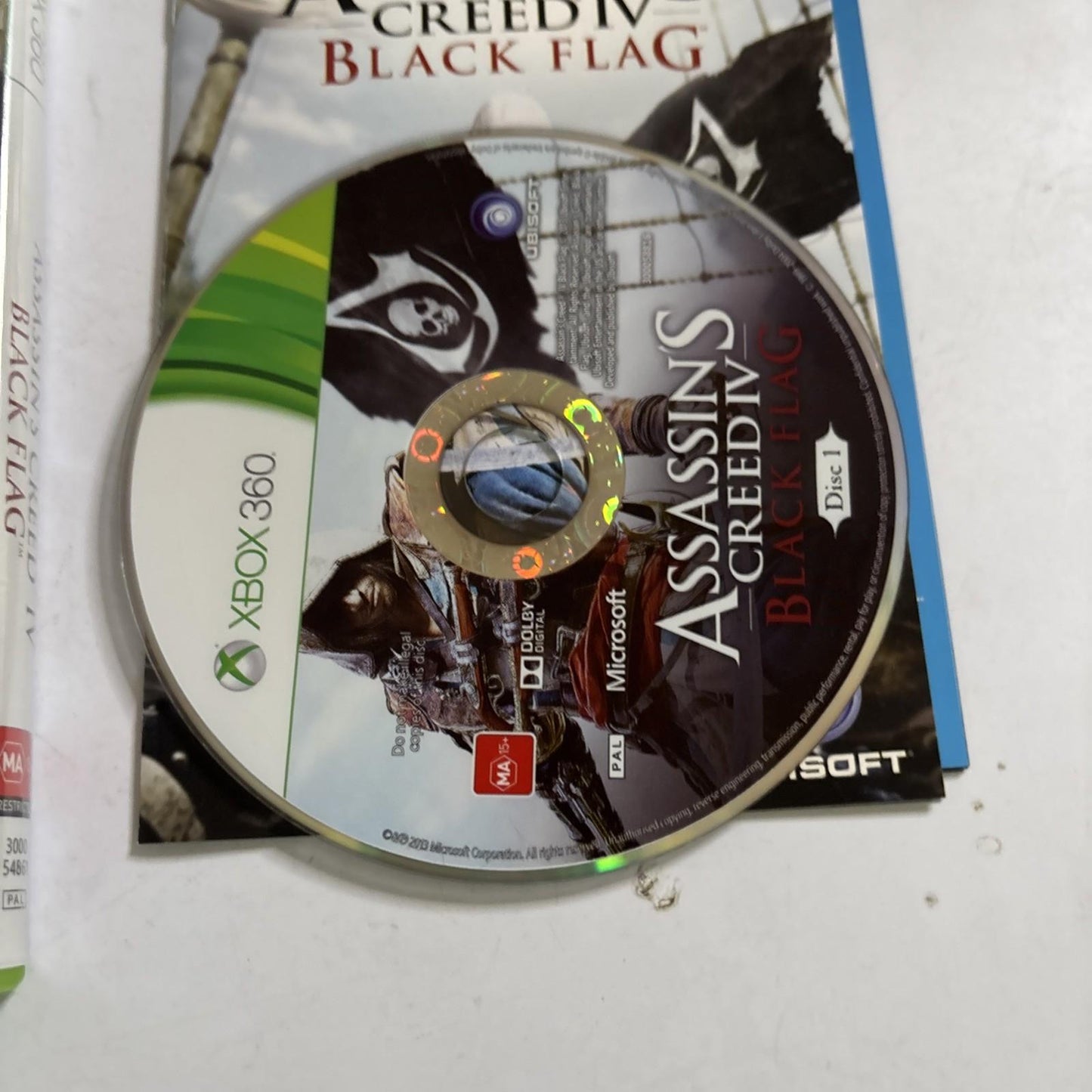 Assassin's Creed: IV Black Flag - Special Edition - Xbox 360 PAL  Manual