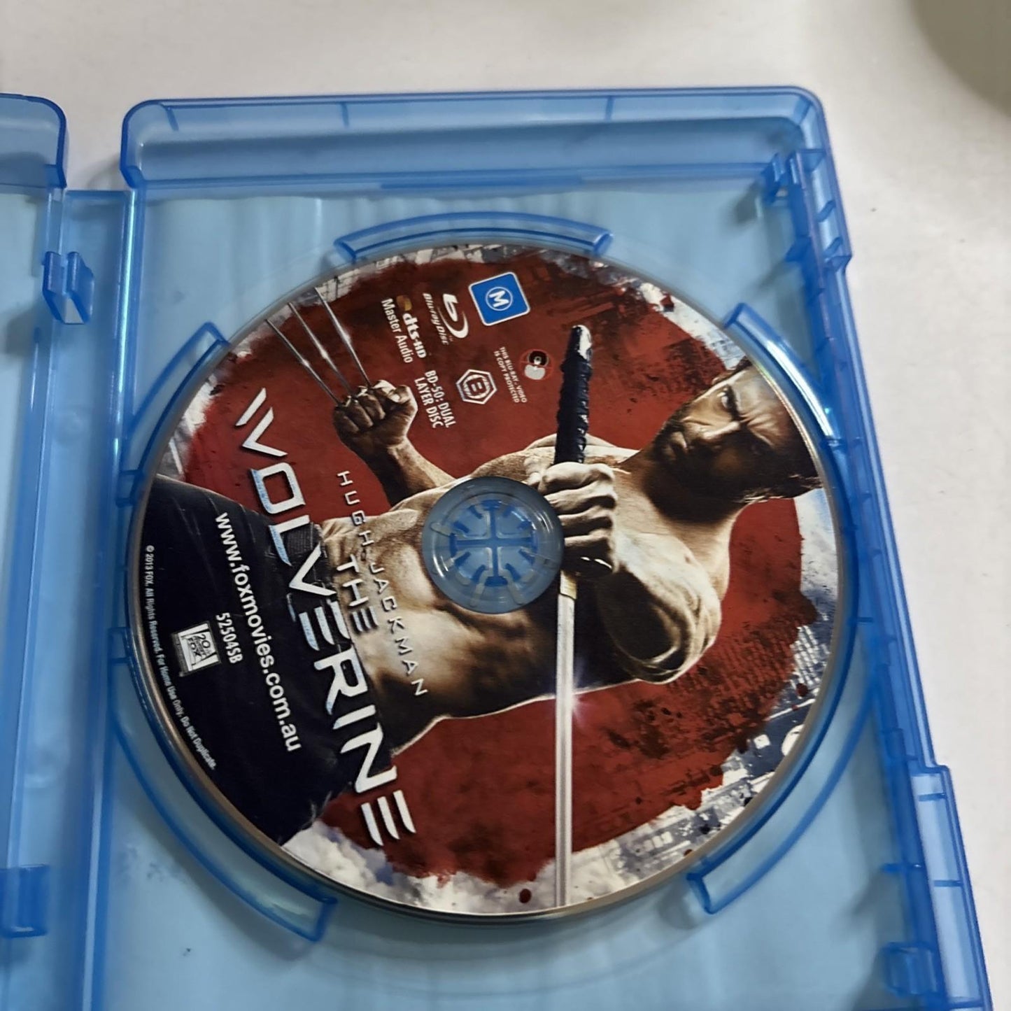 The Wolverine (Blu-ray, 2013) Hugh Jackman Region B