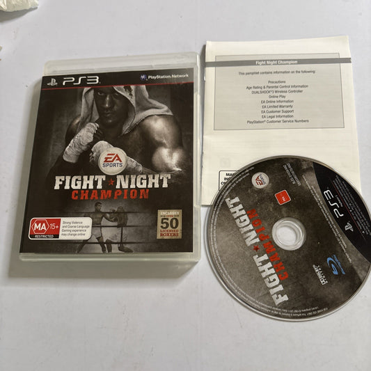 Fight Night Champion - Sony PS3 - w Manual