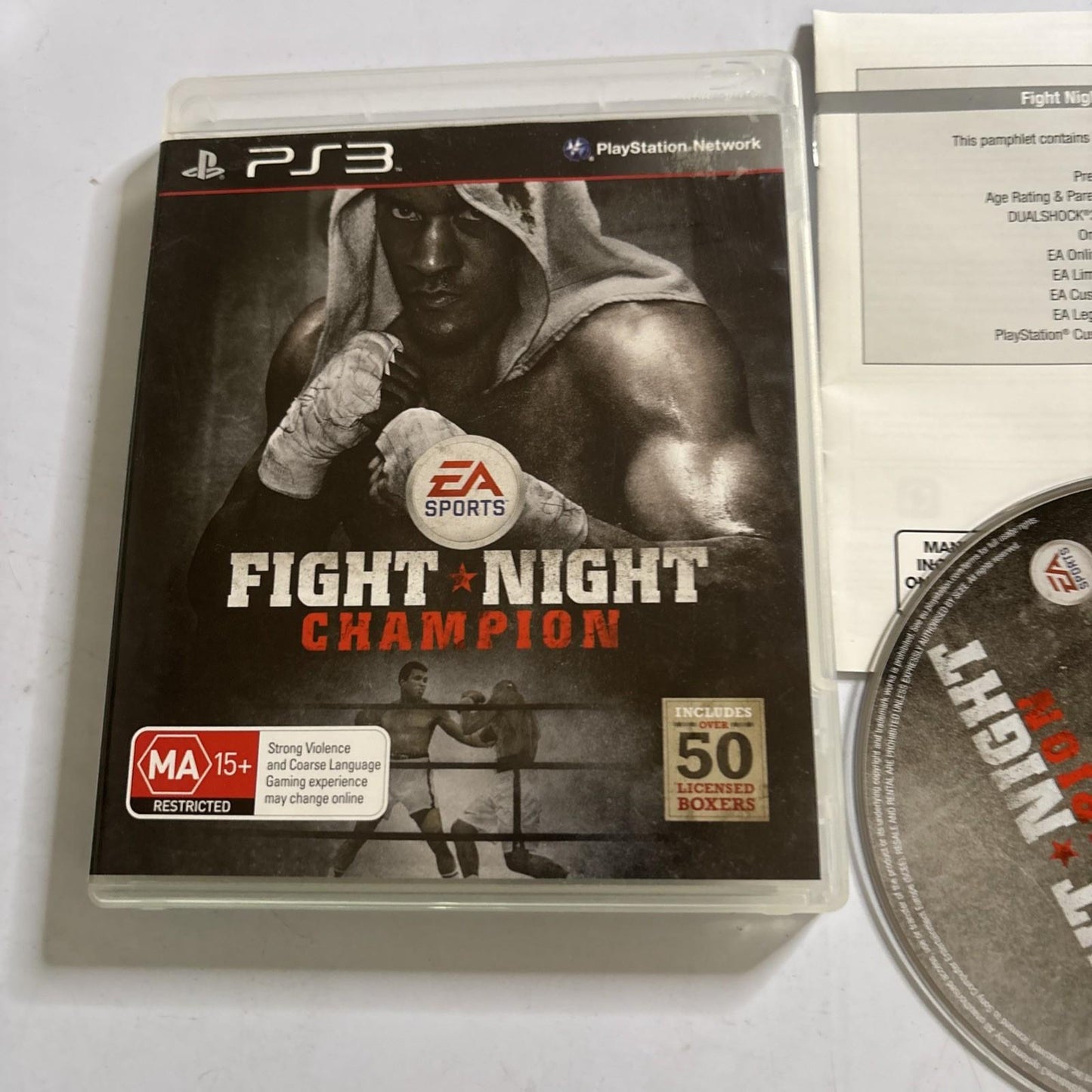 Fight Night Champion - Sony PS3 - w Manual