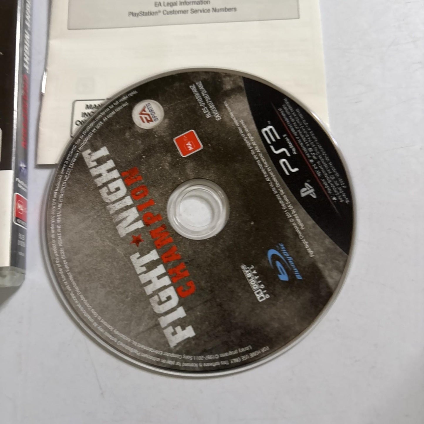 Fight Night Champion - Sony PS3 - w Manual