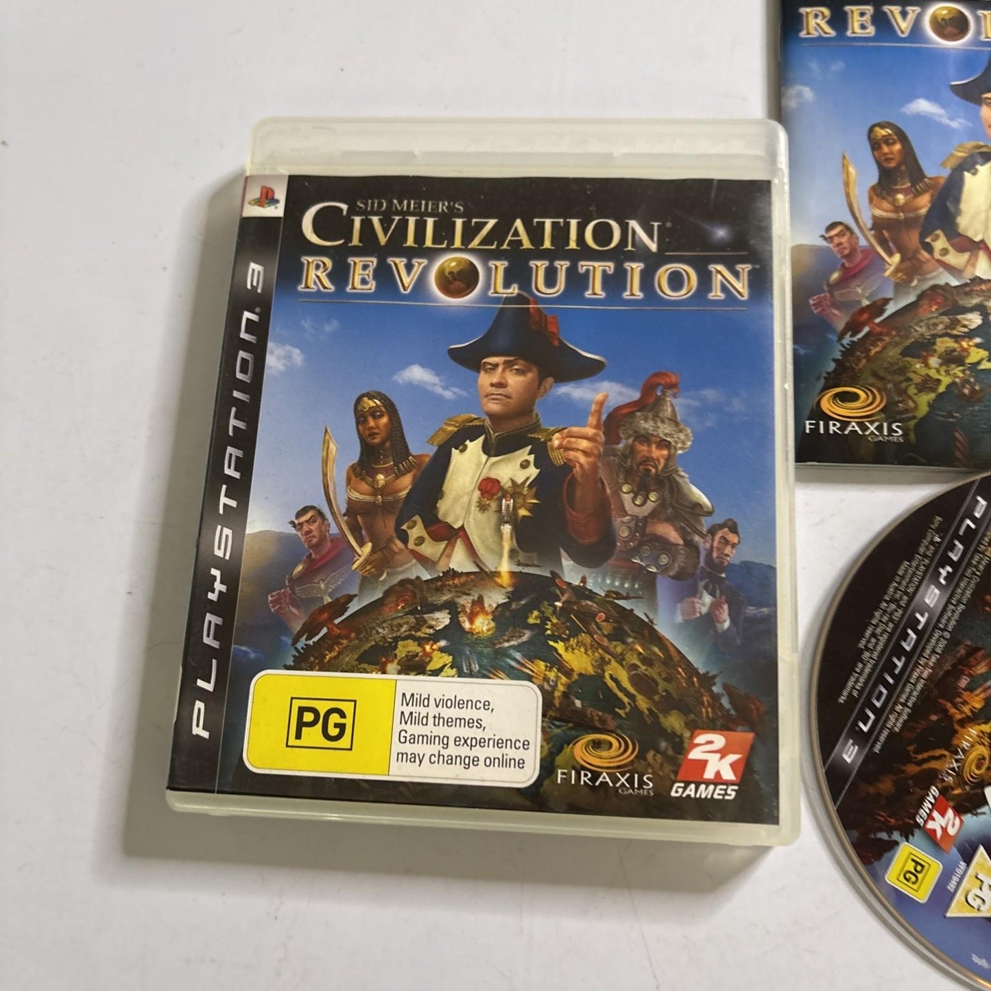 Civilization Revolution Sony PS3 PlayStation 3 With Manual