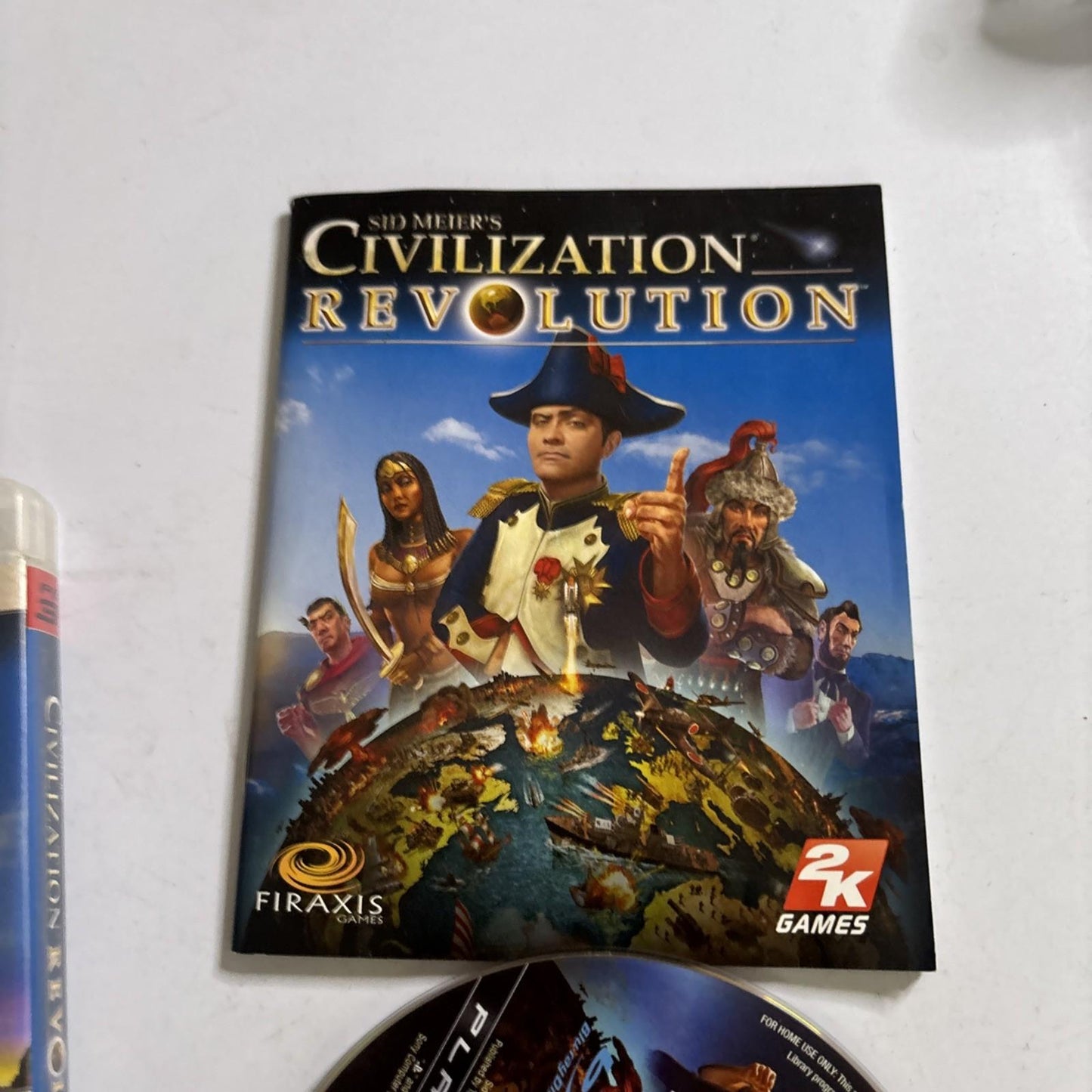 Civilization Revolution Sony PS3 PlayStation 3 With Manual