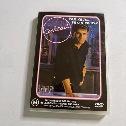 Cocktail (DVD, 1988) Tom Cruise Region 4
