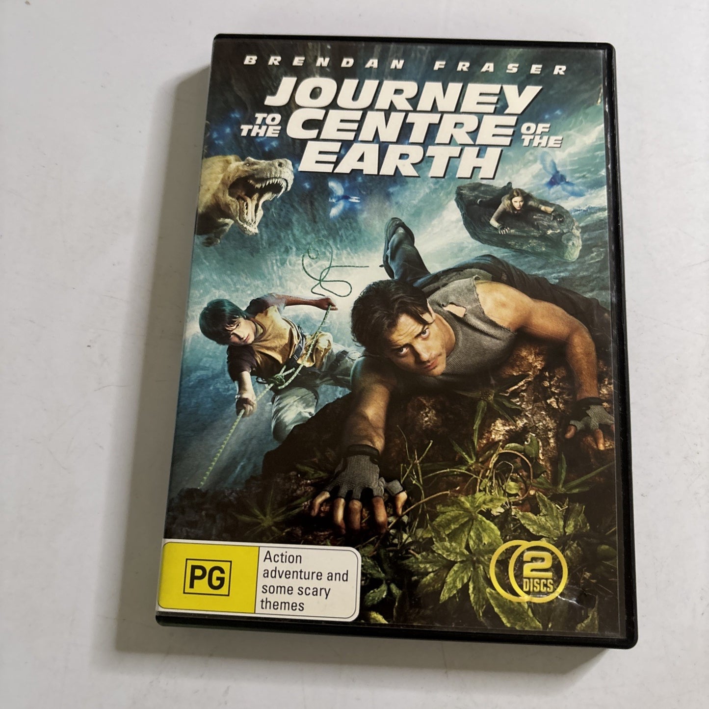 Journey to the Centre Of the Earth 3d (DVD, 2008) Brendan Fraser Region 4
