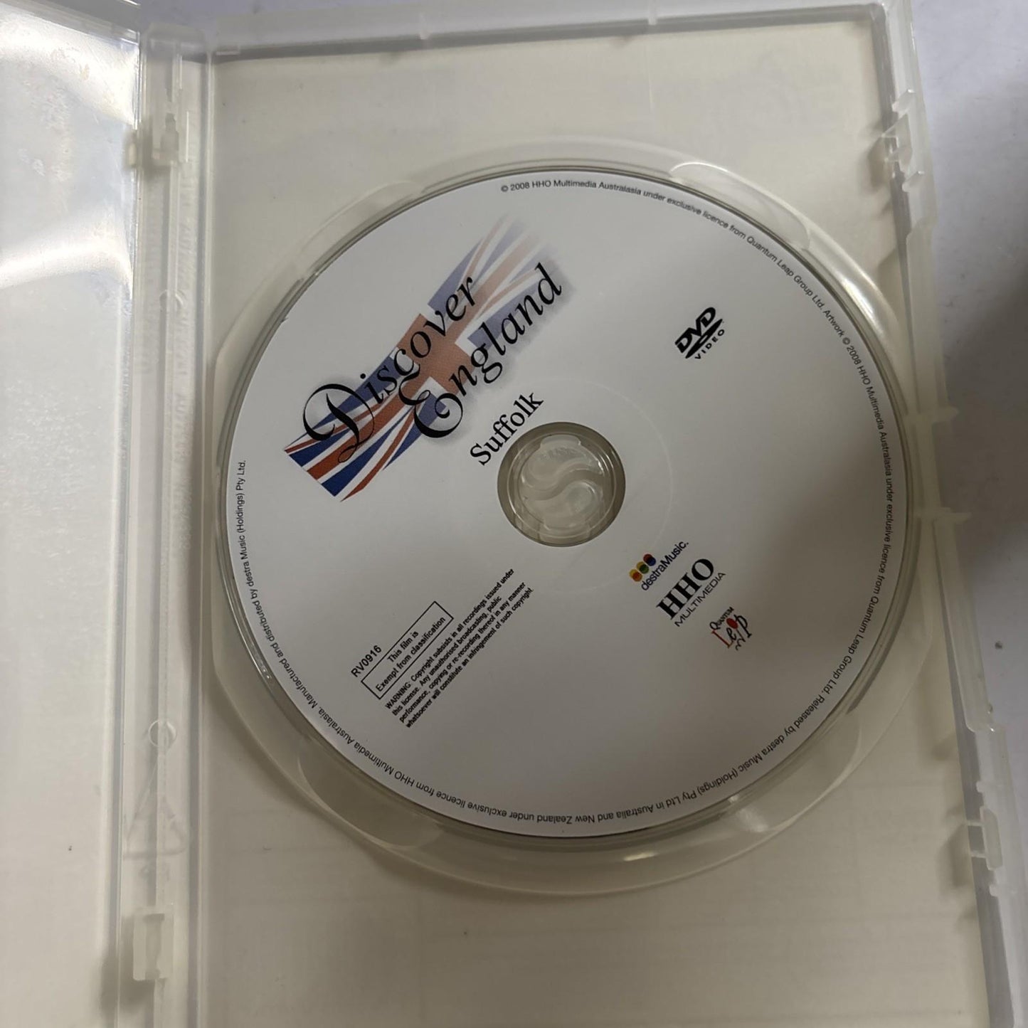 Discover England - Suffolk (DVD, 2008) All Regions