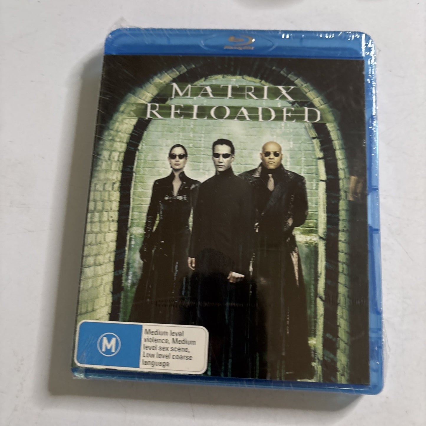 Matrix Reloaded (Blu-ray, 2003) Region B NEW