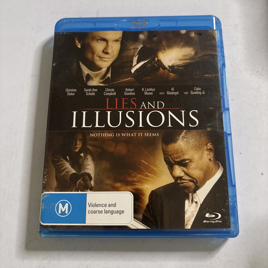Lies and Illusions (Blu-ray, 2009) Christan Slater, Cuba Gooding Jr Region B