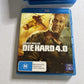 Die Hard Quadrilogy (Bluray, 2017, 4-Disc) Bruce Willis Region B
