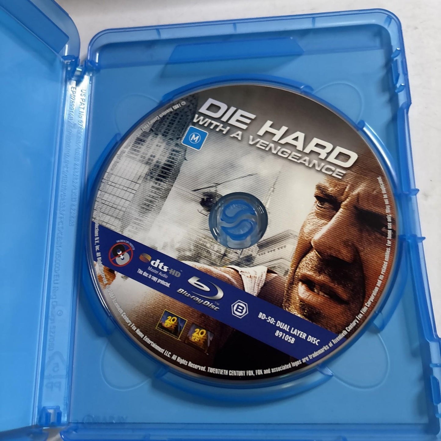 Die Hard Quadrilogy (Bluray, 2017, 4-Disc) Bruce Willis Region B