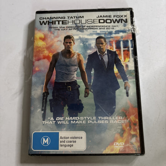 White House Down (DVD, 2013) Channing Tatum, Jamie Foxx Region 4 NEW