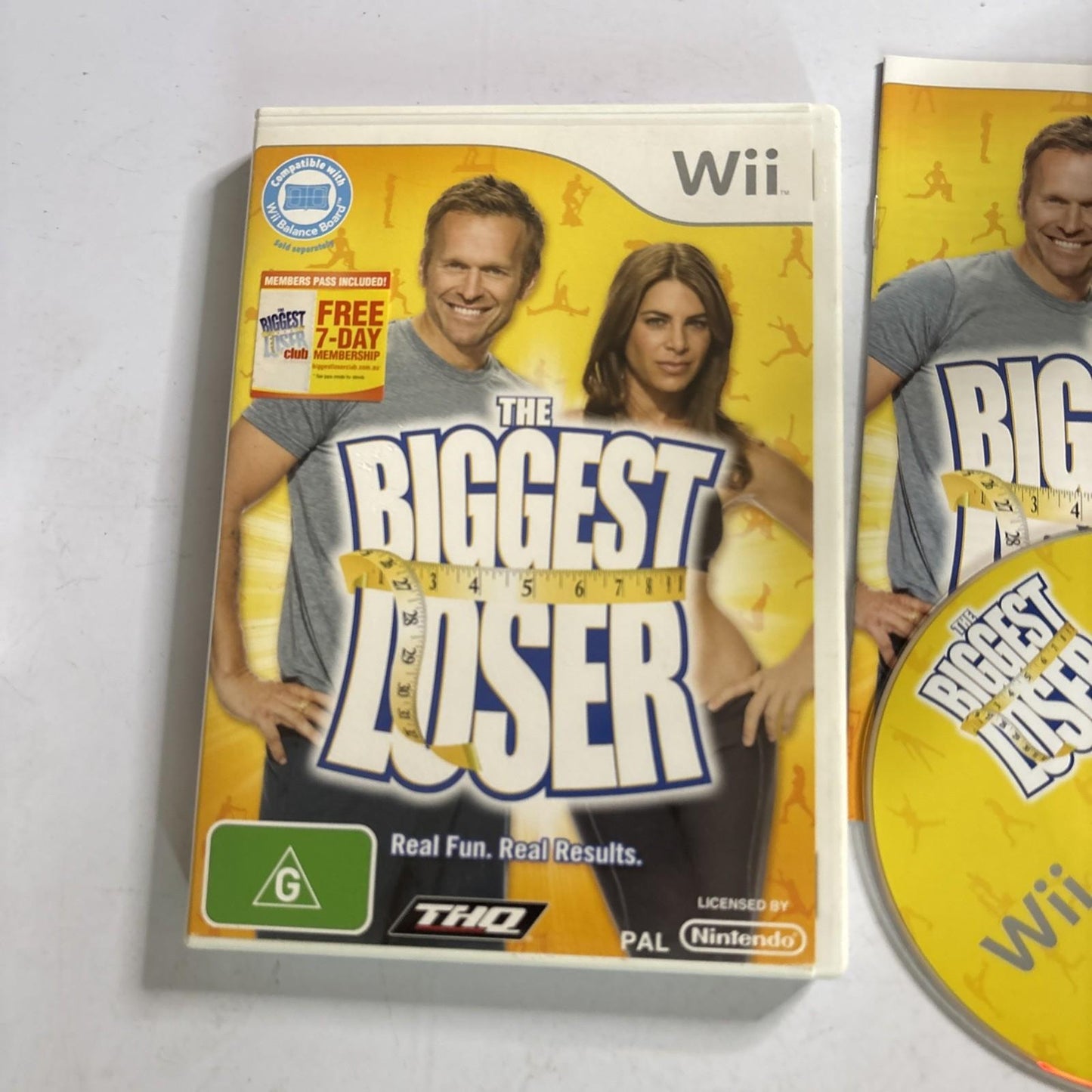 The Biggest Loser Game For Nintendo Wii PAL Complete With Manual 2009