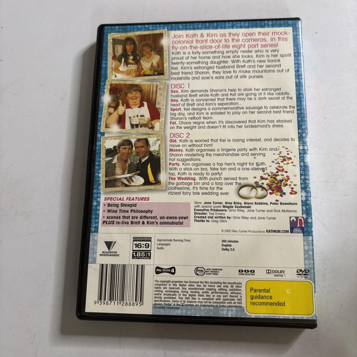 Kath & Kim : Series 1 (DVD, 2002) Gina Riley, Magda Szubanski, Region ...