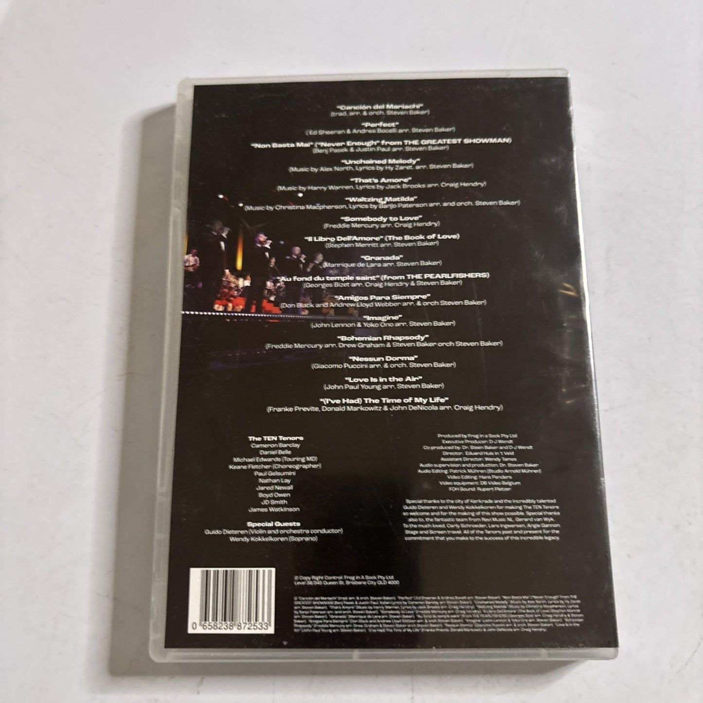 The Ten Tenors - Live from Kerkrade, The Netherlands DVD All Regions