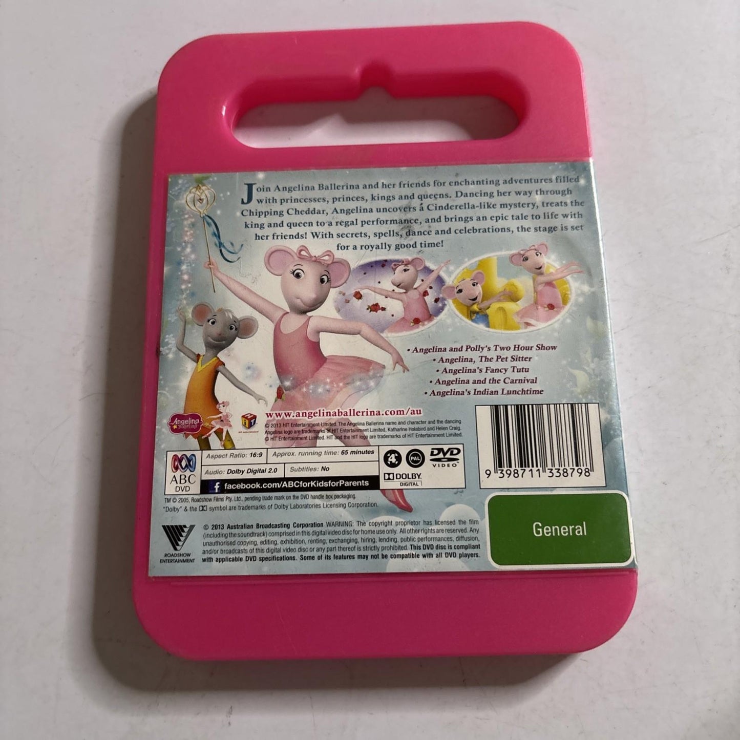 Angelina Ballerina - Ballerina Princess (DVD, 2011) Region 4