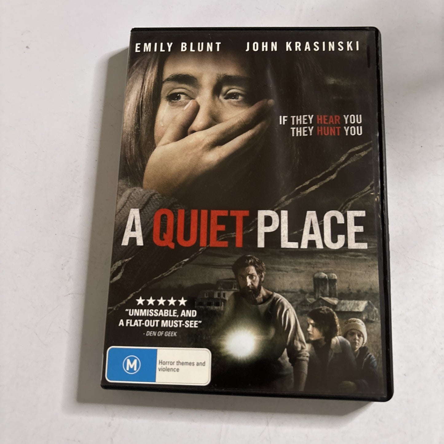 A Quiet Place (DVD, 2018) Emily Blunt Region 4 NEW