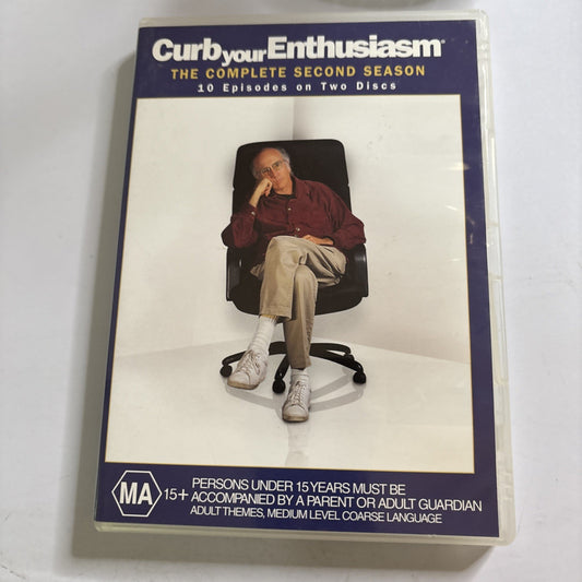 Curb Your Enthusiasm : Season 2 (DVD, 2000) Region 4