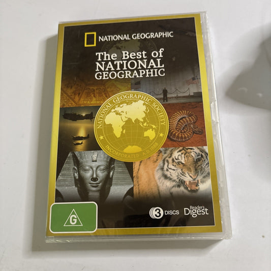 The Best Of National Geographic (DVD, 2013, 3-Disc) Region 4 *New Sealed*