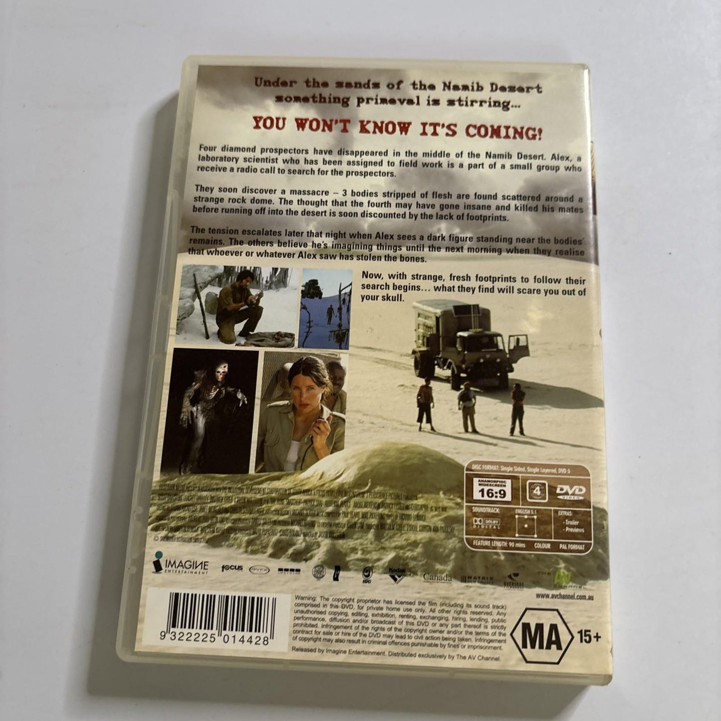The Bone Snatcher (DVD, 2002) Adrienne Pearce, Scott Bairstow, Region 4 NEW
