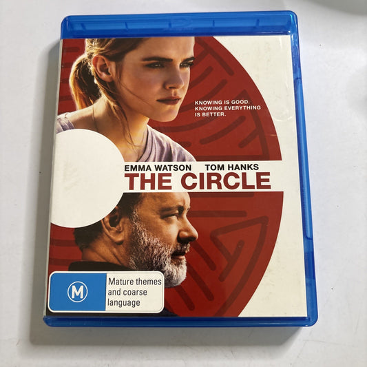 The Circle (Blu-ray, 2017) Emma Watson, Tom Hanks Region B