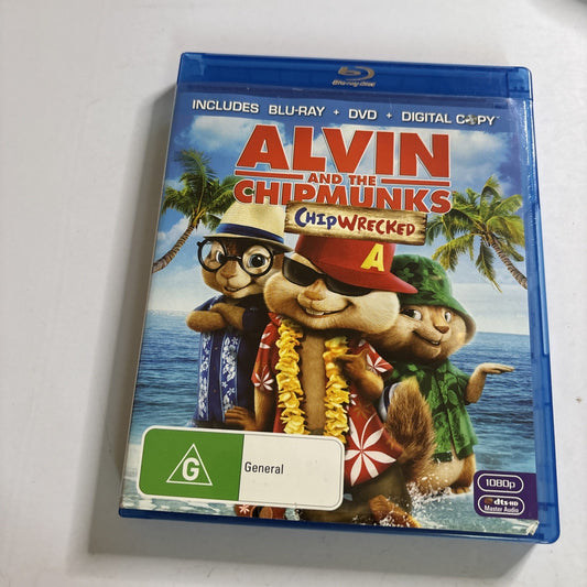 Alvin and the Chipmunks - Chipwrecked (Bluray, 2011) Region B
