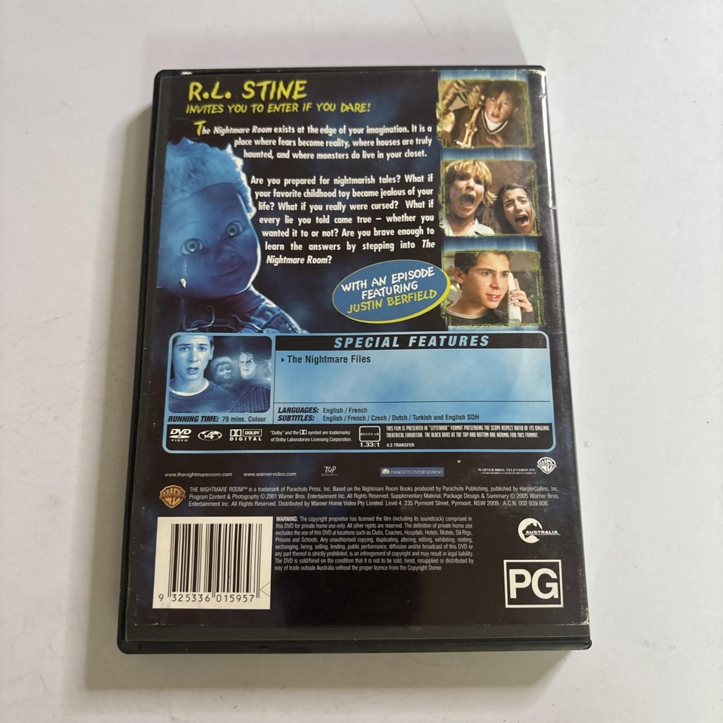 The Nightmare Room - Scareful What You Wish for (DVD, 2001) Region 4