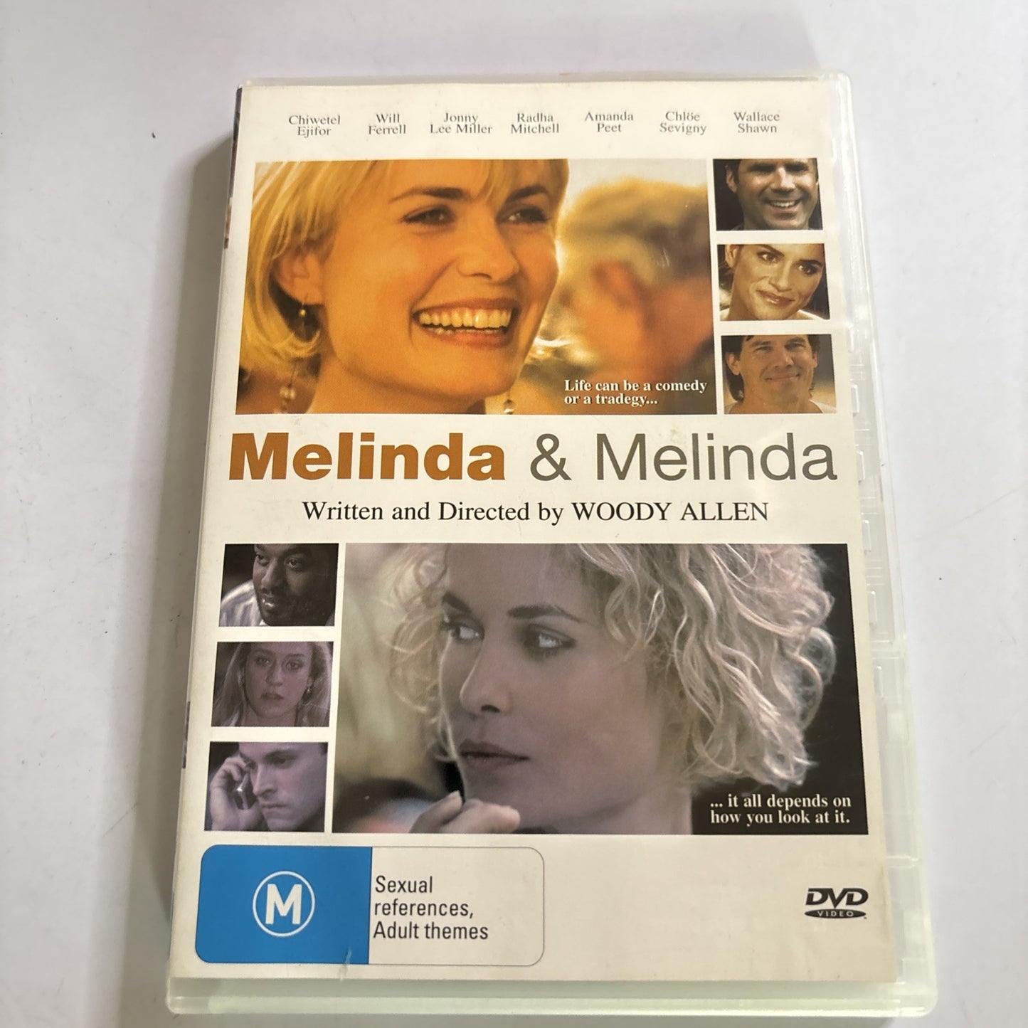 Melinda and Melinda (DVD, 2004) Woody Allen Region 4 NEW