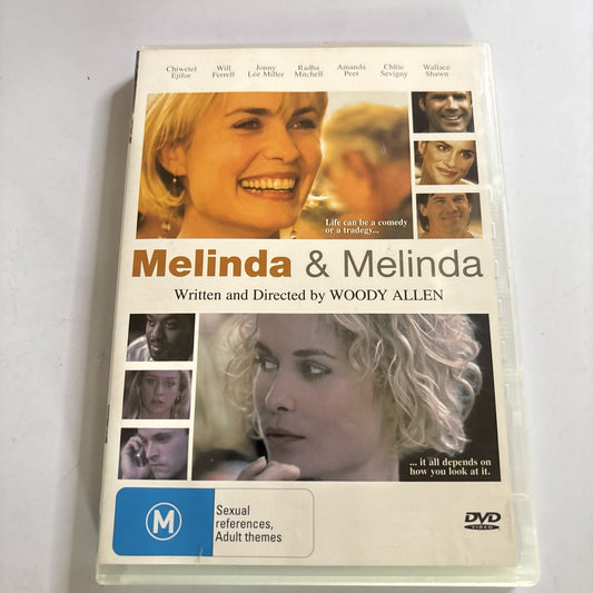 Melinda and Melinda (DVD, 2004) Woody Allen Region 4 NEW