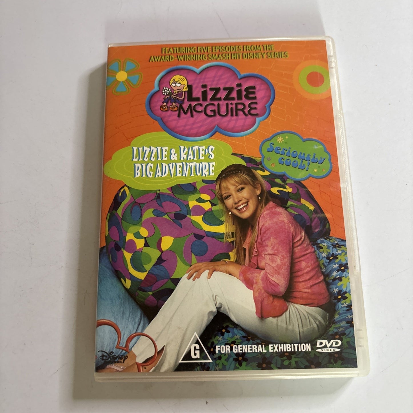 Lizzie Mcguire - Lizzie and Kate's Big Adventure : Vol 6 (DVD, 2002) Region 4