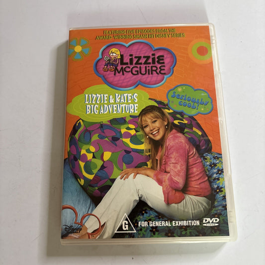 Lizzie Mcguire - Lizzie and Kate's Big Adventure : Vol 6 (DVD, 2002) Region 4