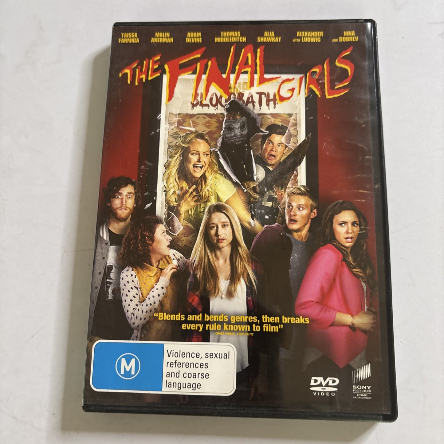 The Final Girls (DVD, 2015) Taissa Farmiga, Nina Dobrev Region 4,2