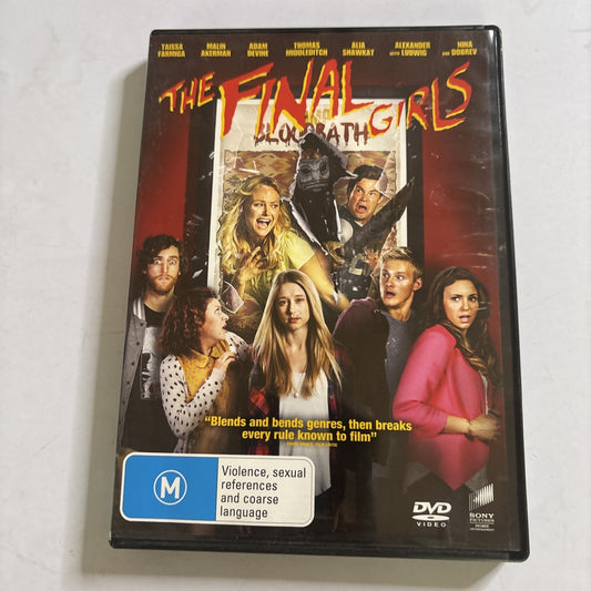 The Final Girls (DVD, 2015) Taissa Farmiga, Nina Dobrev Region 4,2