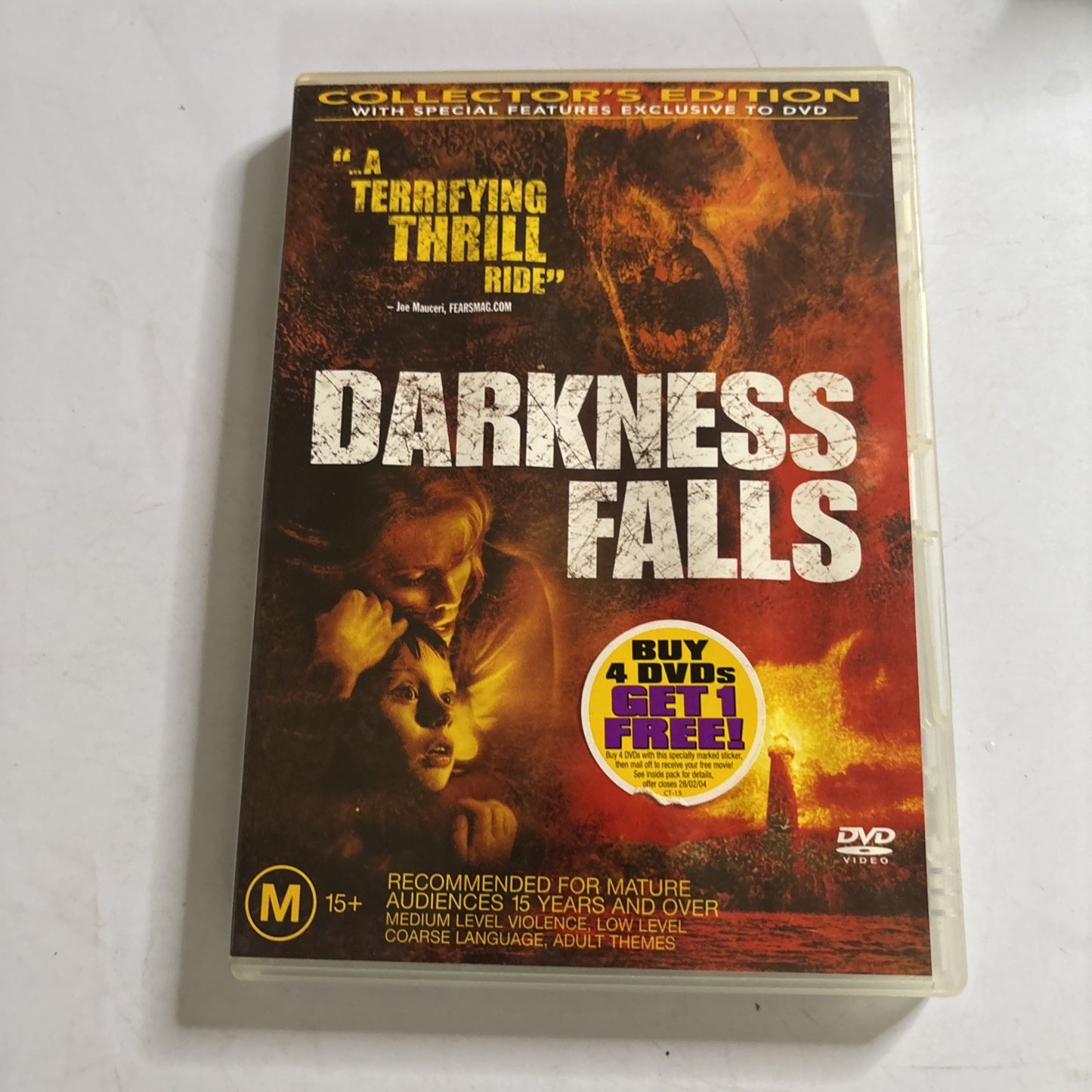 Darkness Falls (DVD, 2003) Lee Cormie, Chaney Kley, Emma Caulfield Region 4