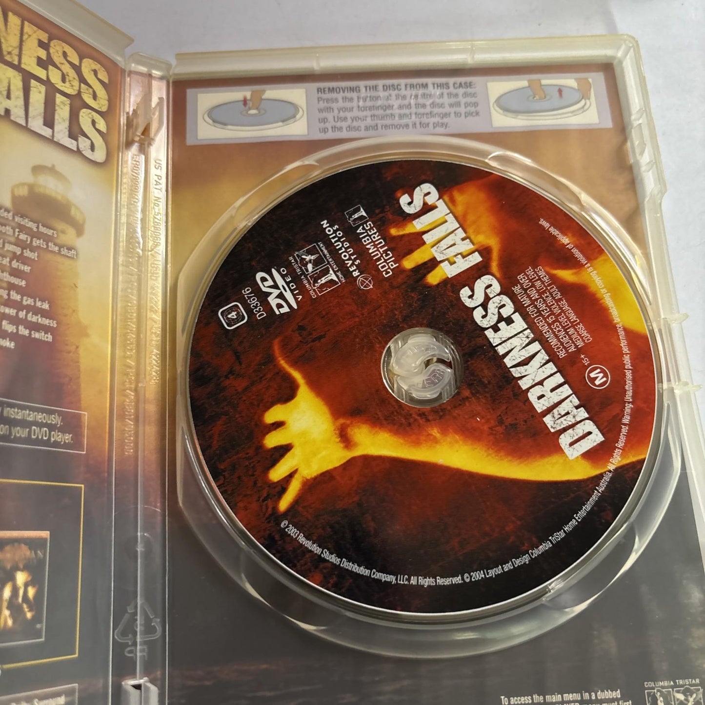Darkness Falls (DVD, 2003) Lee Cormie, Chaney Kley, Emma Caulfield Region 4