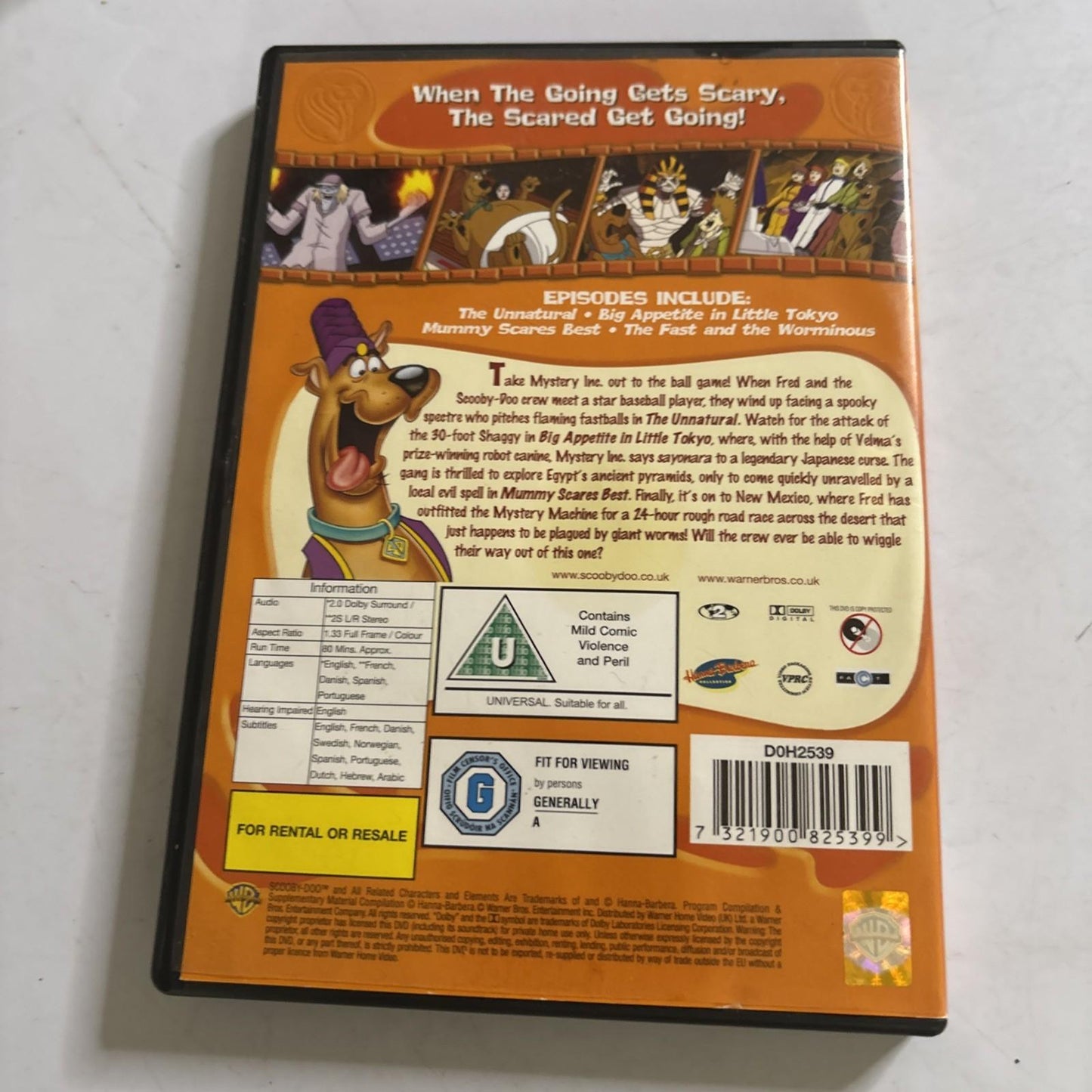 Scooby-Doo - Mummy Scares Best (DVD) Region 2