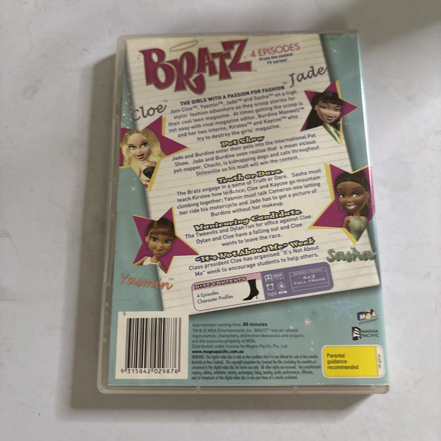 Bratz - Pet Show : Vol 2 (DVD, 2005) Region 4